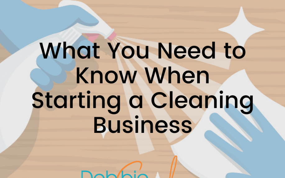 Starting a Cleaning Business