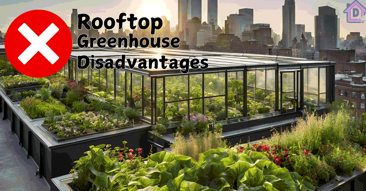 Rooftop Greenhouses Disadvantages